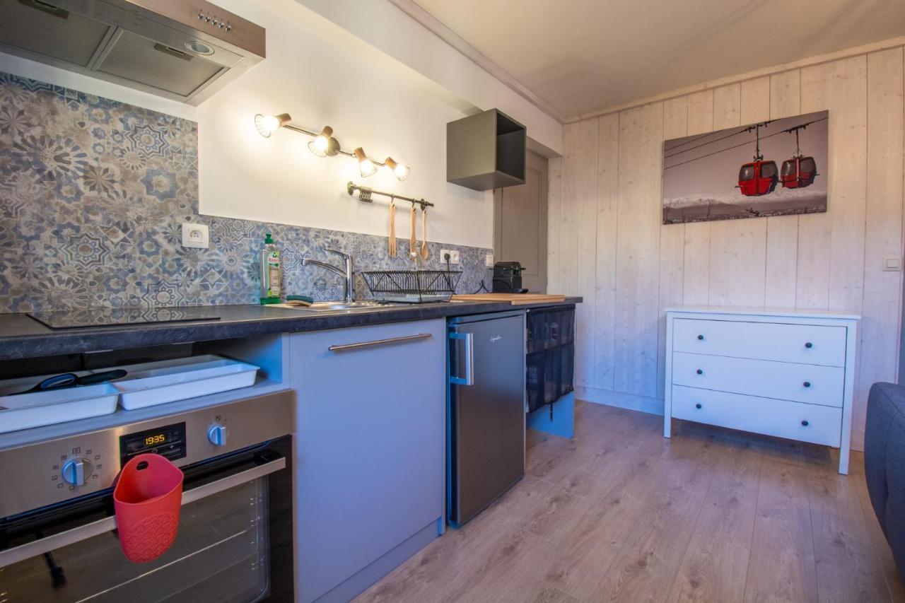 Appartements Vue Mont-Joly A 2 Pas Tramway Mont-Blanc - Studio 1 Piece Saint-Gervais-les-Bains Luaran gambar