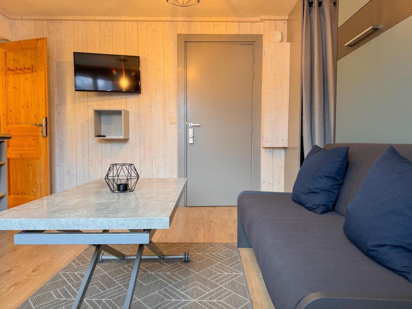 Appartements Vue Mont-Joly A 2 Pas Tramway Mont-Blanc - Studio 1 Piece Saint-Gervais-les-Bains Luaran gambar