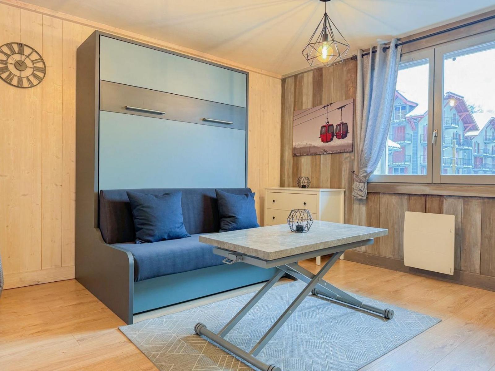 Appartements Vue Mont-Joly A 2 Pas Tramway Mont-Blanc - Studio 1 Piece Saint-Gervais-les-Bains Luaran gambar