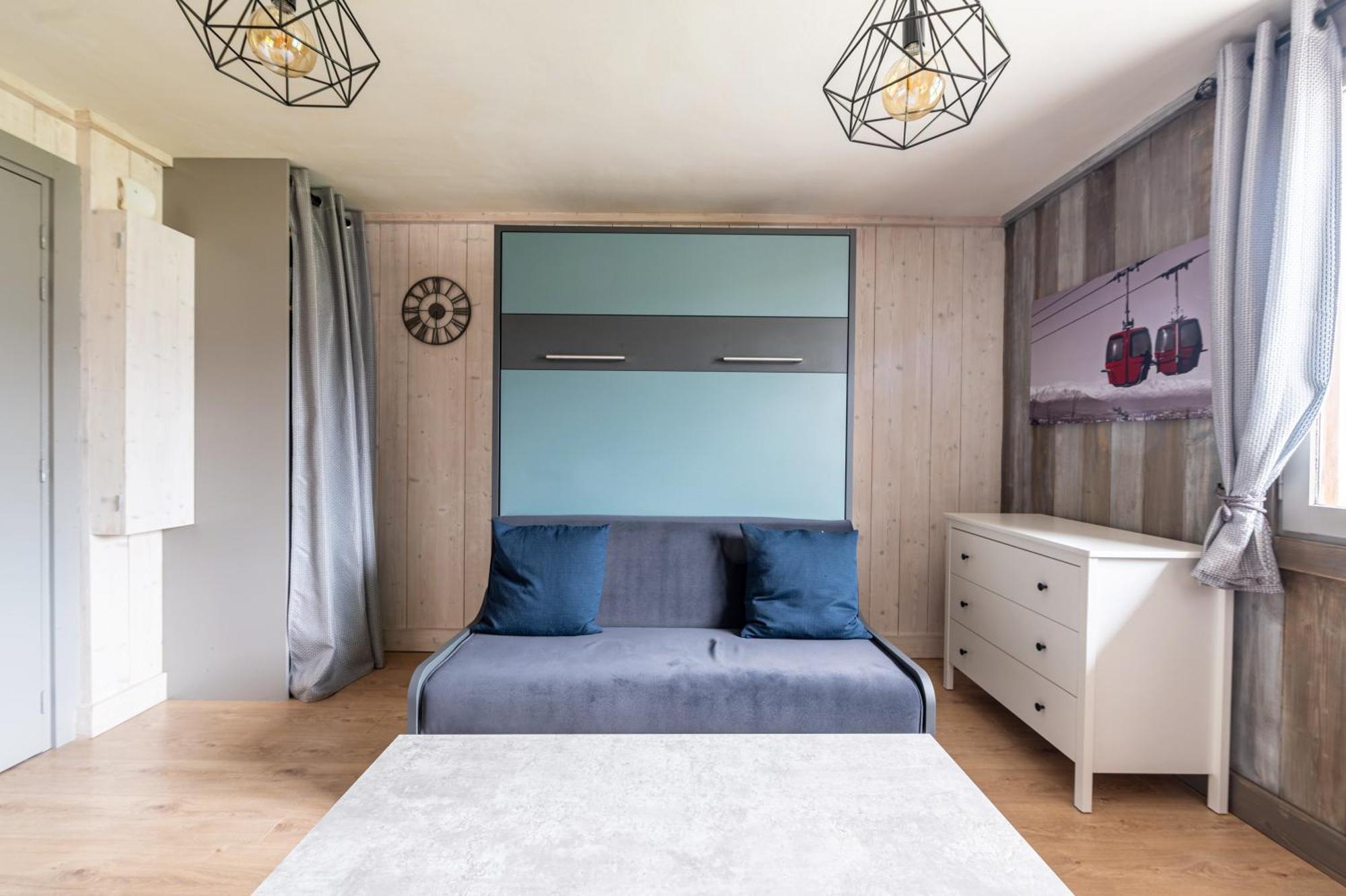 Appartements Vue Mont-Joly A 2 Pas Tramway Mont-Blanc - Studio 1 Piece Saint-Gervais-les-Bains Luaran gambar