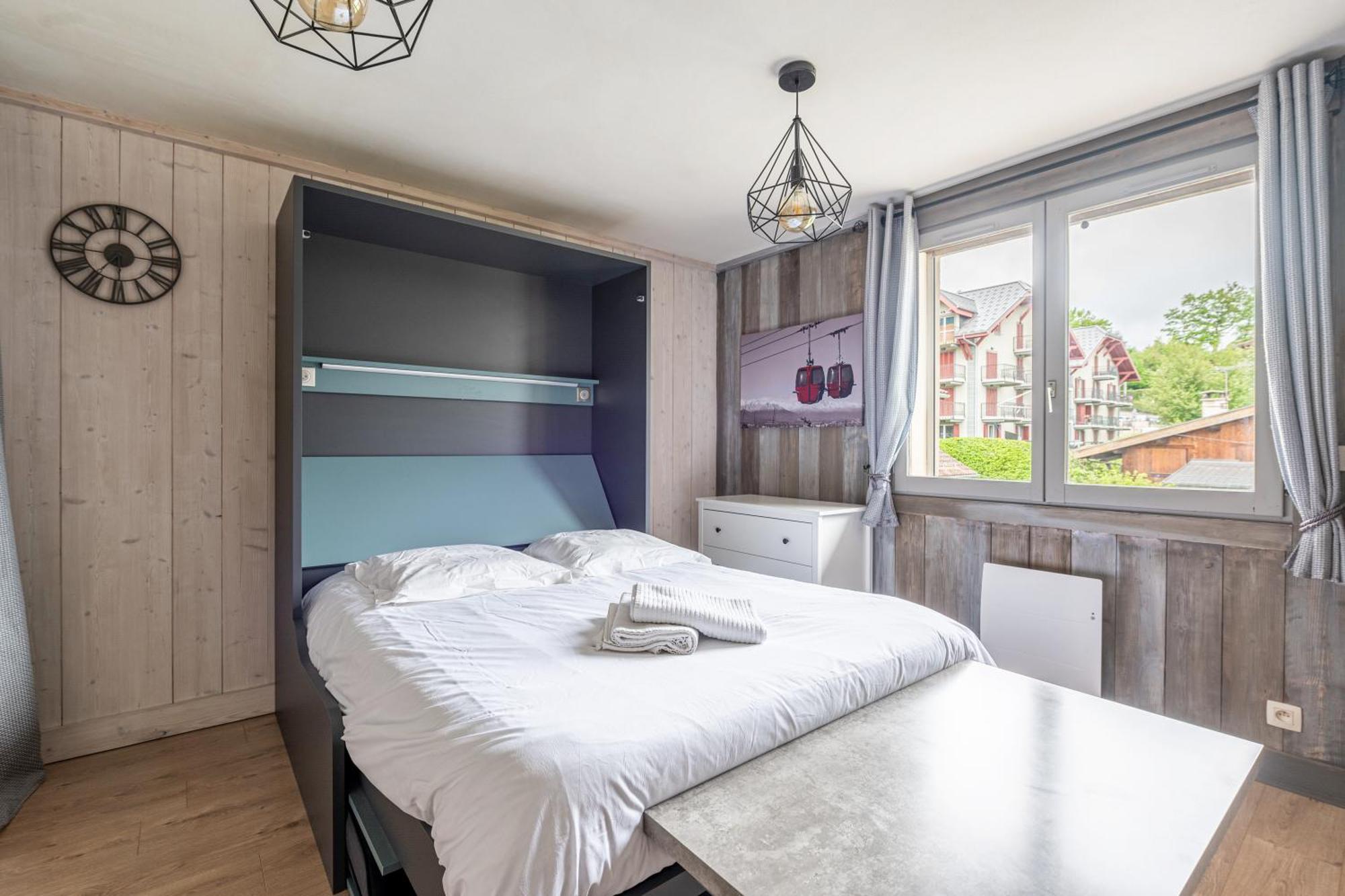 Appartements Vue Mont-Joly A 2 Pas Tramway Mont-Blanc - Studio 1 Piece Saint-Gervais-les-Bains Luaran gambar